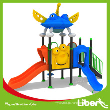 2014 Usado escola playground equipamentos à venda, seguro, de alta qualidade e colorido LE.XK.008